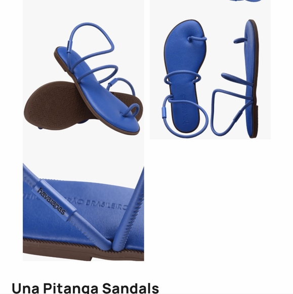 Havaianas una pitanga sandals sz6 - Picture 2 of 2
